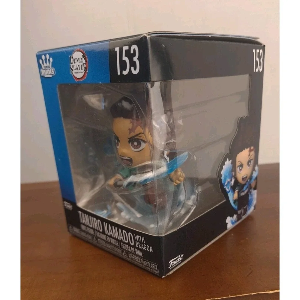 Funko Minis - Tanjiro Kamado With Dragon  - Demon Slayer #153 Vinyl Figure